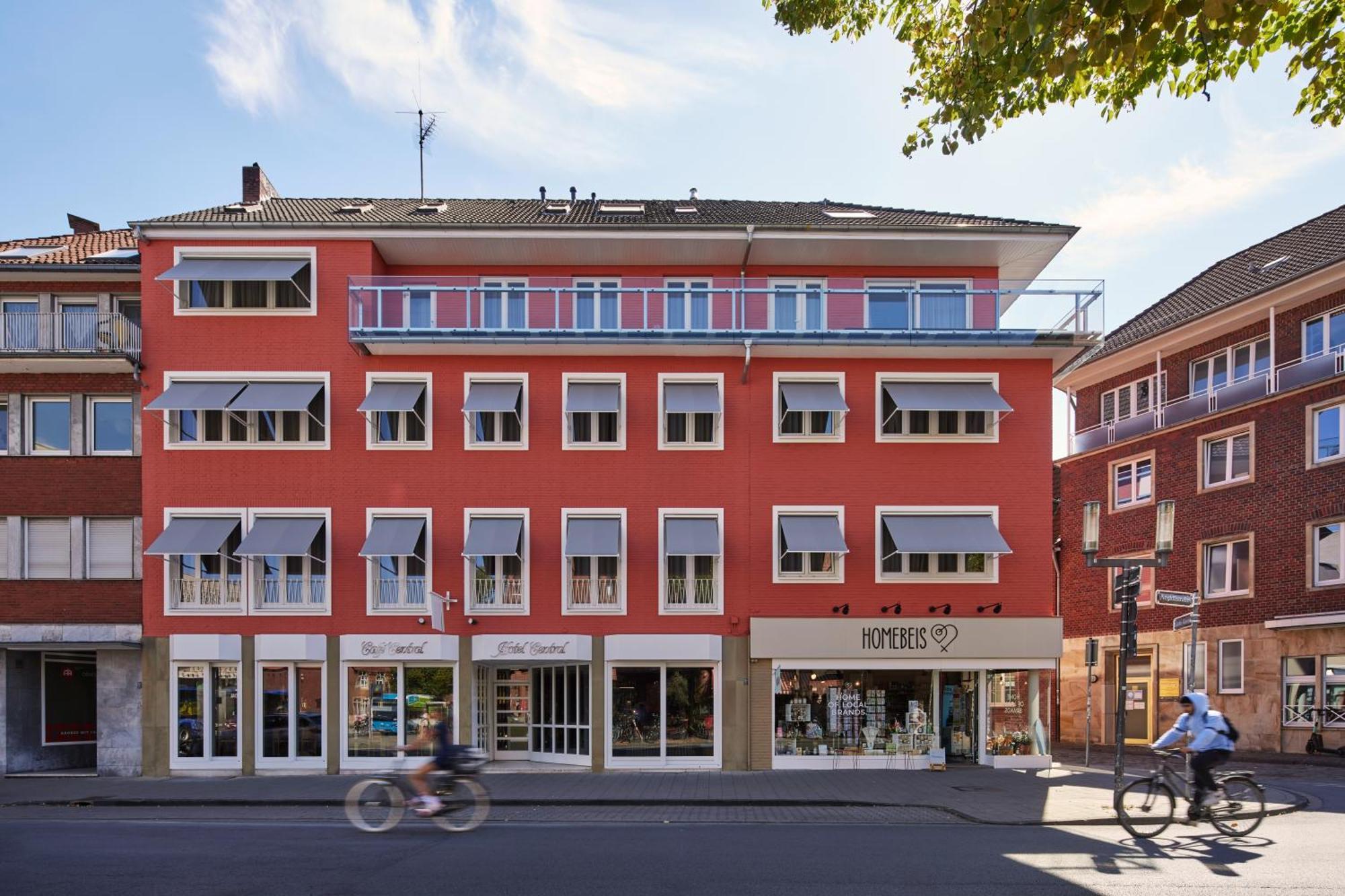 Central Hotel Muenster Eksteriør billede