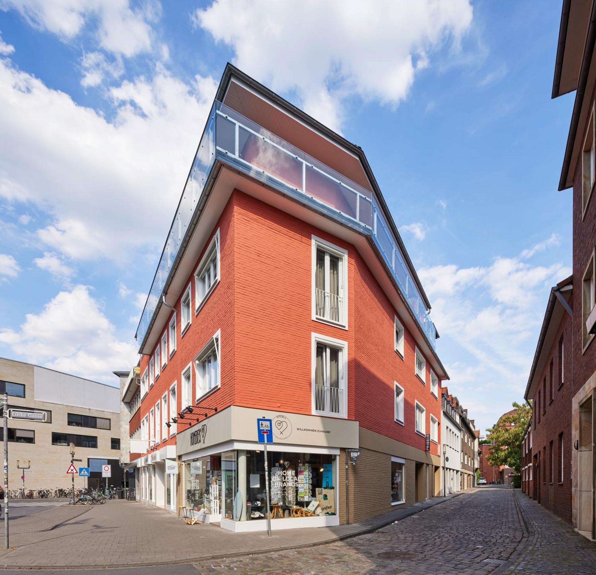 Central Hotel Muenster Eksteriør billede