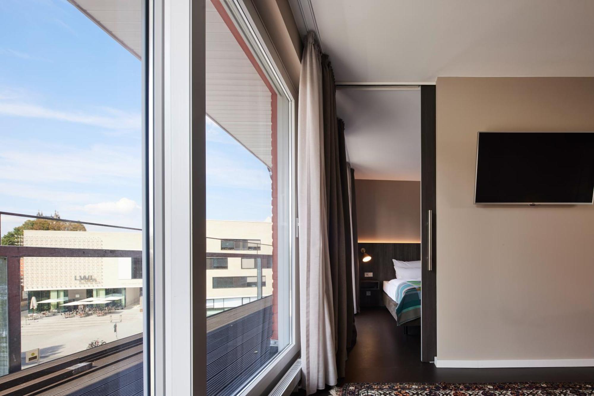 Central Hotel Muenster Eksteriør billede