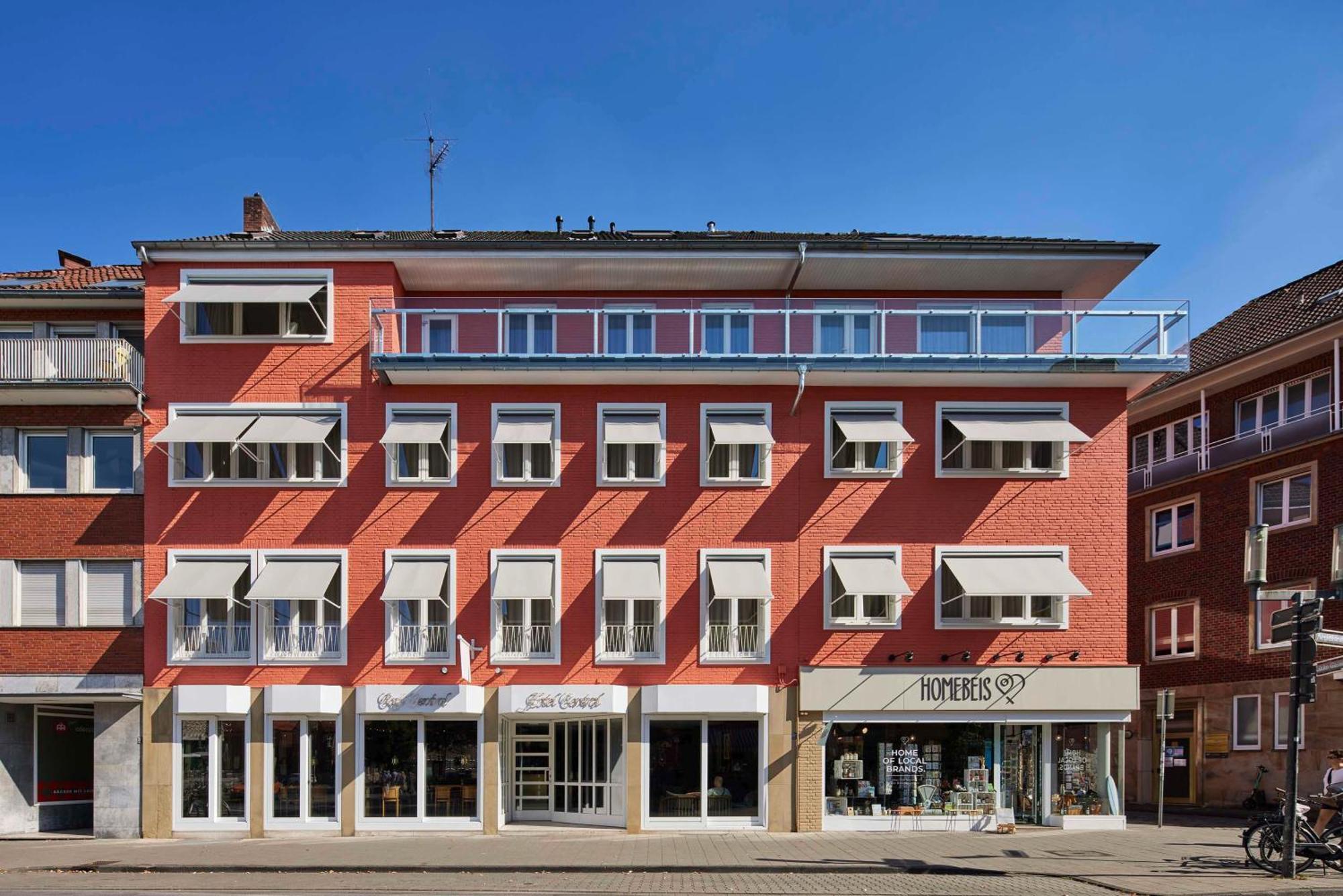 Central Hotel Muenster Eksteriør billede