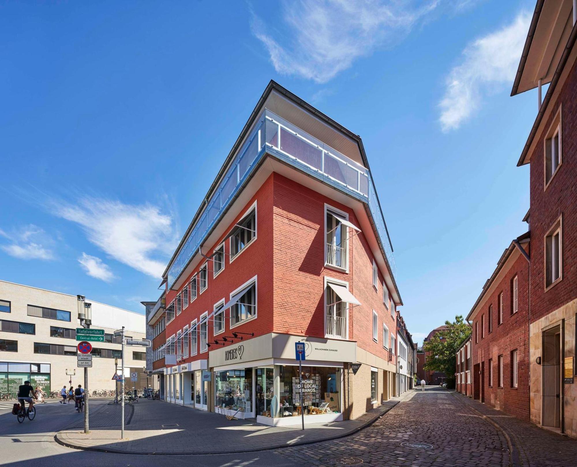 Central Hotel Muenster Eksteriør billede