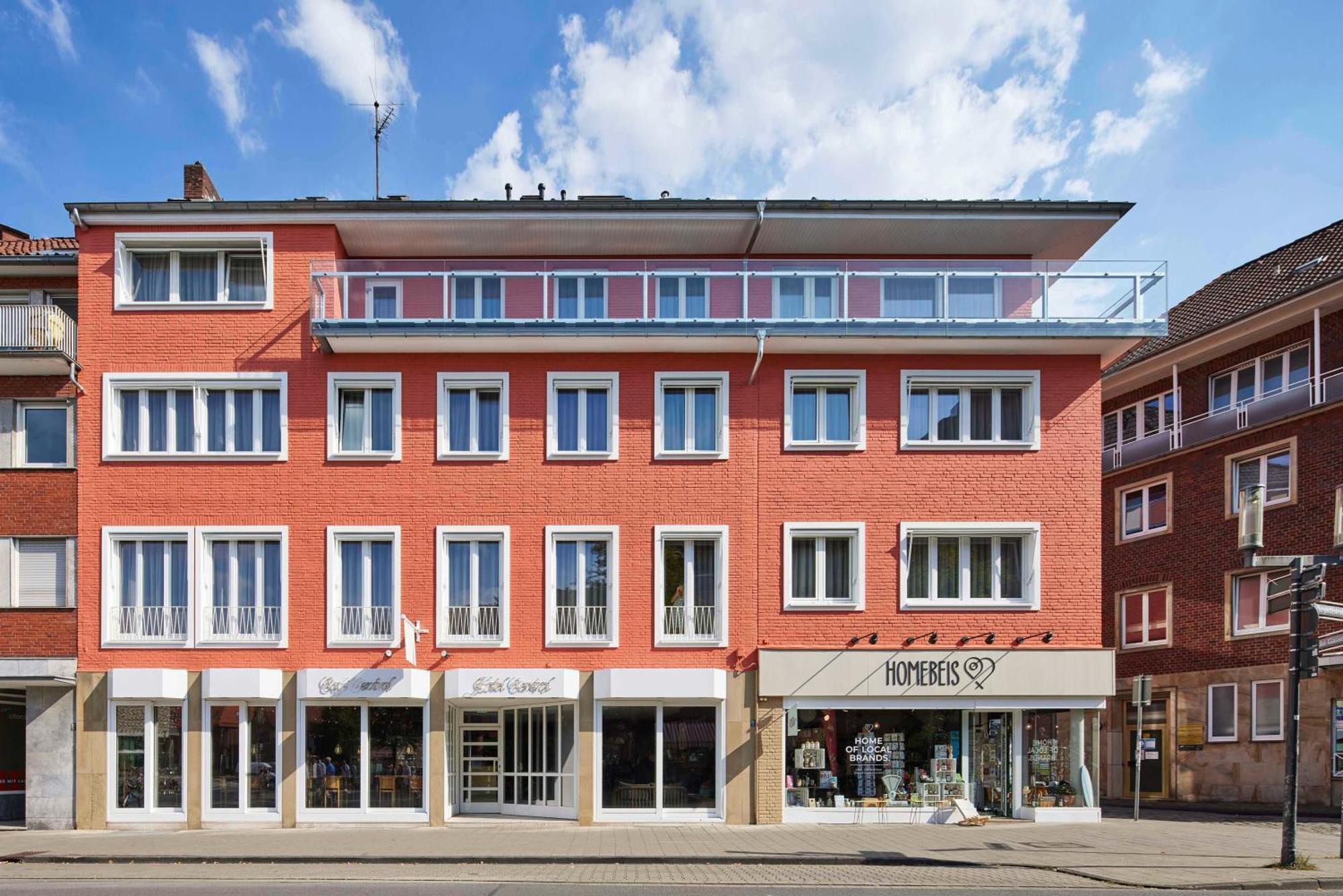 Central Hotel Muenster Eksteriør billede